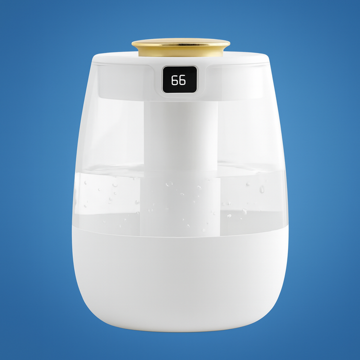 Quiet Night-Light Mode – 1300 ml Tank – Dry Air Relief for Bedroom & Nursery Bowlift