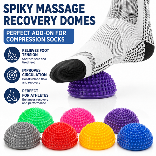 Textured Balance Dome Trainer for Core and Foot Massage Bowlift