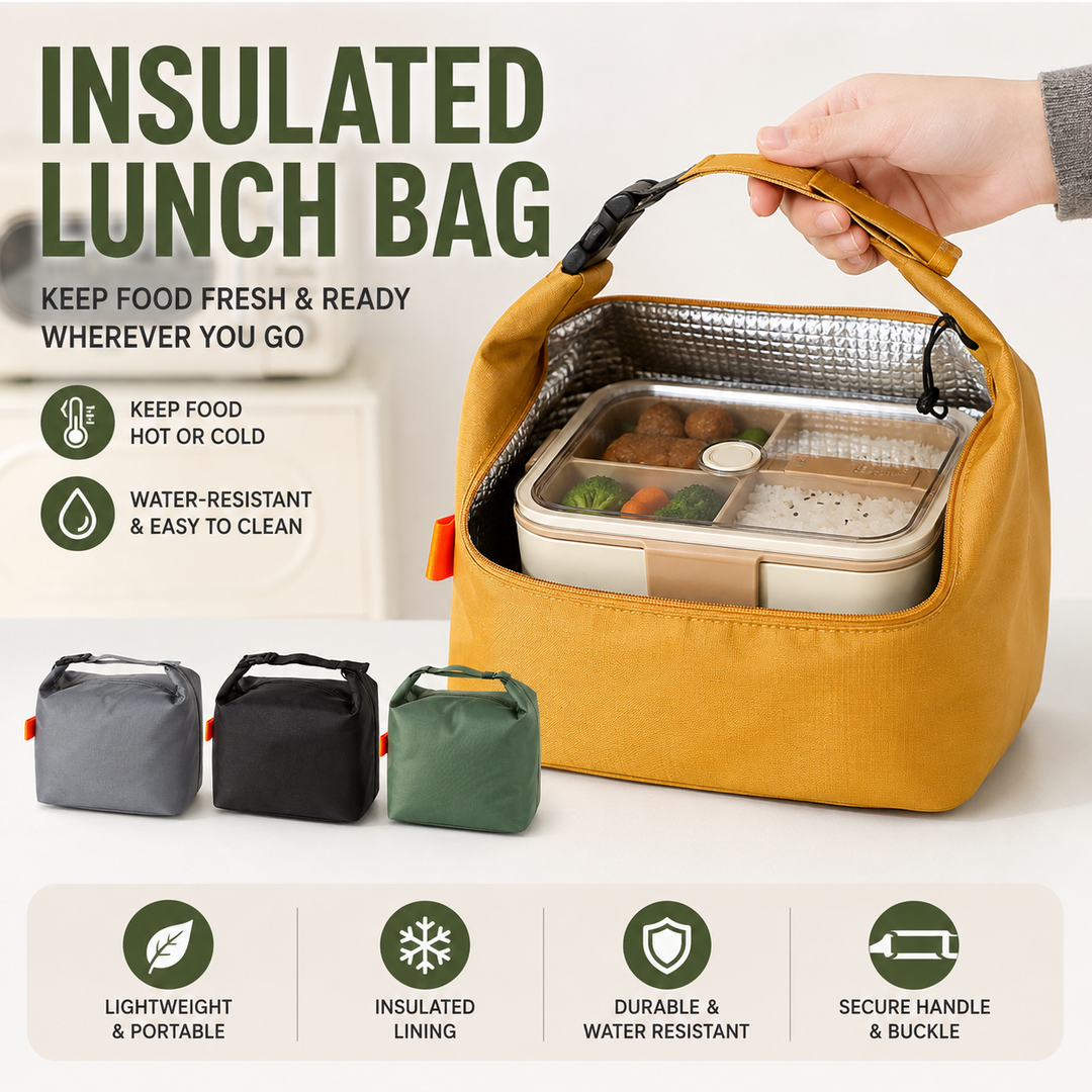 Insulated Thermal Lunch Bag Bowlift