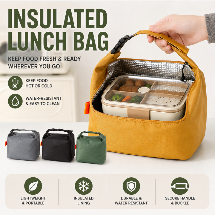 Insulated Thermal Lunch Bag Bowlift