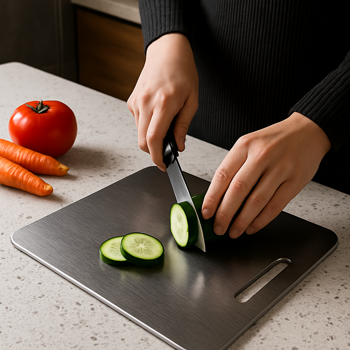 BowLift | Titanium Kitchen Cutting Board – Hygienic & Durable