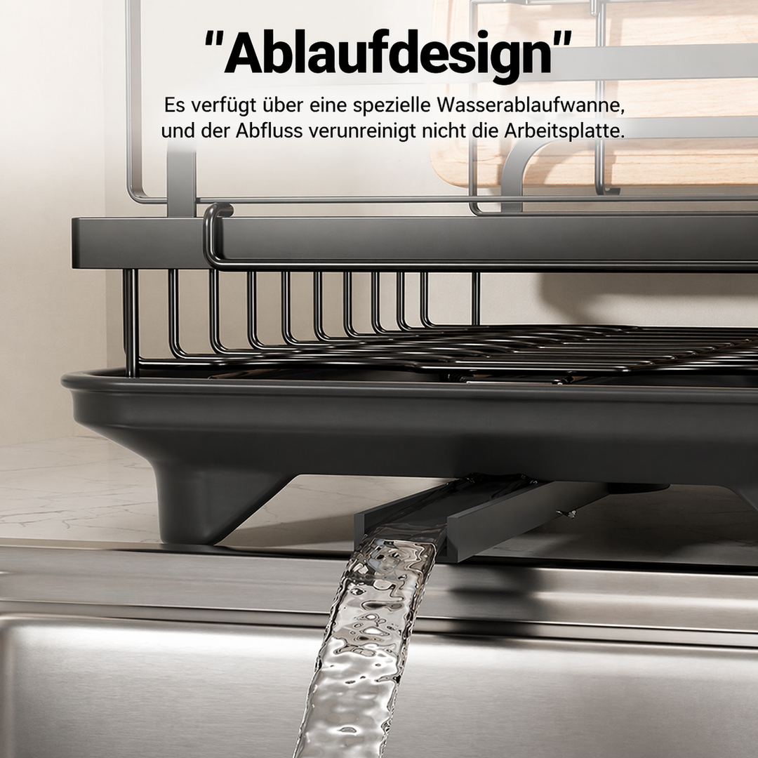 Premium 2-layer dish rack for the kitchen | Bowlift