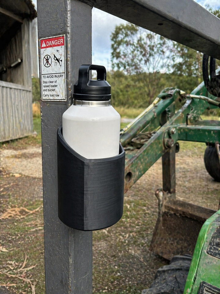 BowLift | Magnetic Bottle Holder | Heavy-Duty Grip for Tools, Gym, or Garage | Non-Slip Bottle Mount