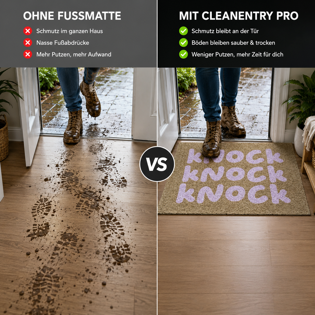 CleanEntry Pro PVC doormat with textured surface | Bowlift