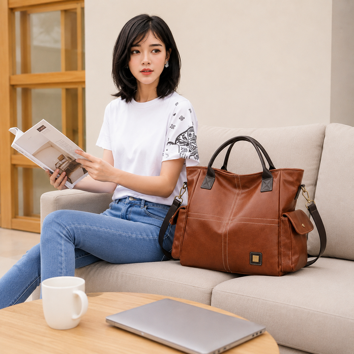 Large travel bag for women with shoulder strap | Bowlift