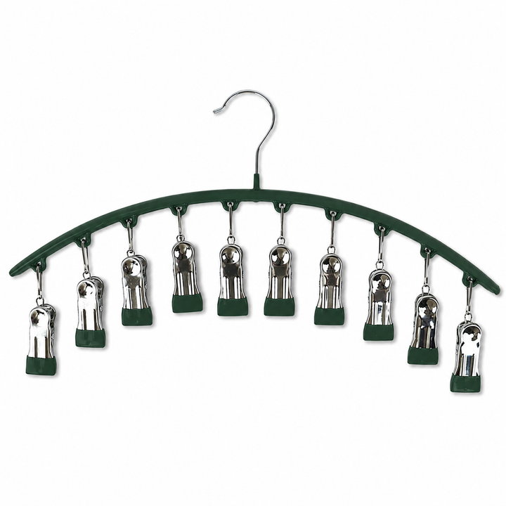 Leggings Organizer Hanger with Rubber Clips | Bowlift