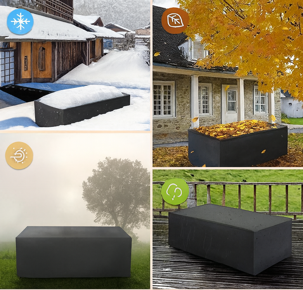 BowLift | WEATHERTONE – Robust weather-resistant furniture cover for year-round protection