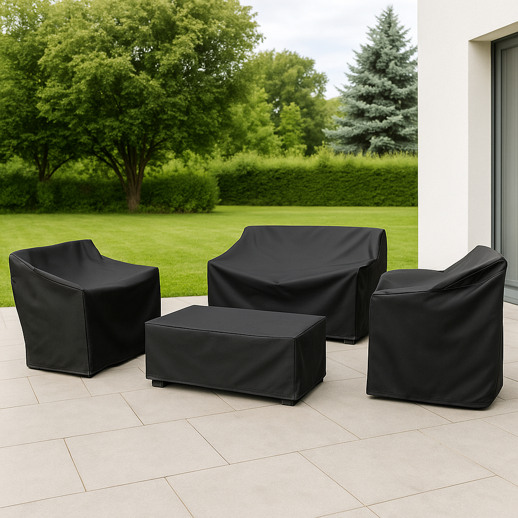 BowLift | WEATHERTONE – Robust weather-resistant furniture cover for year-round protection