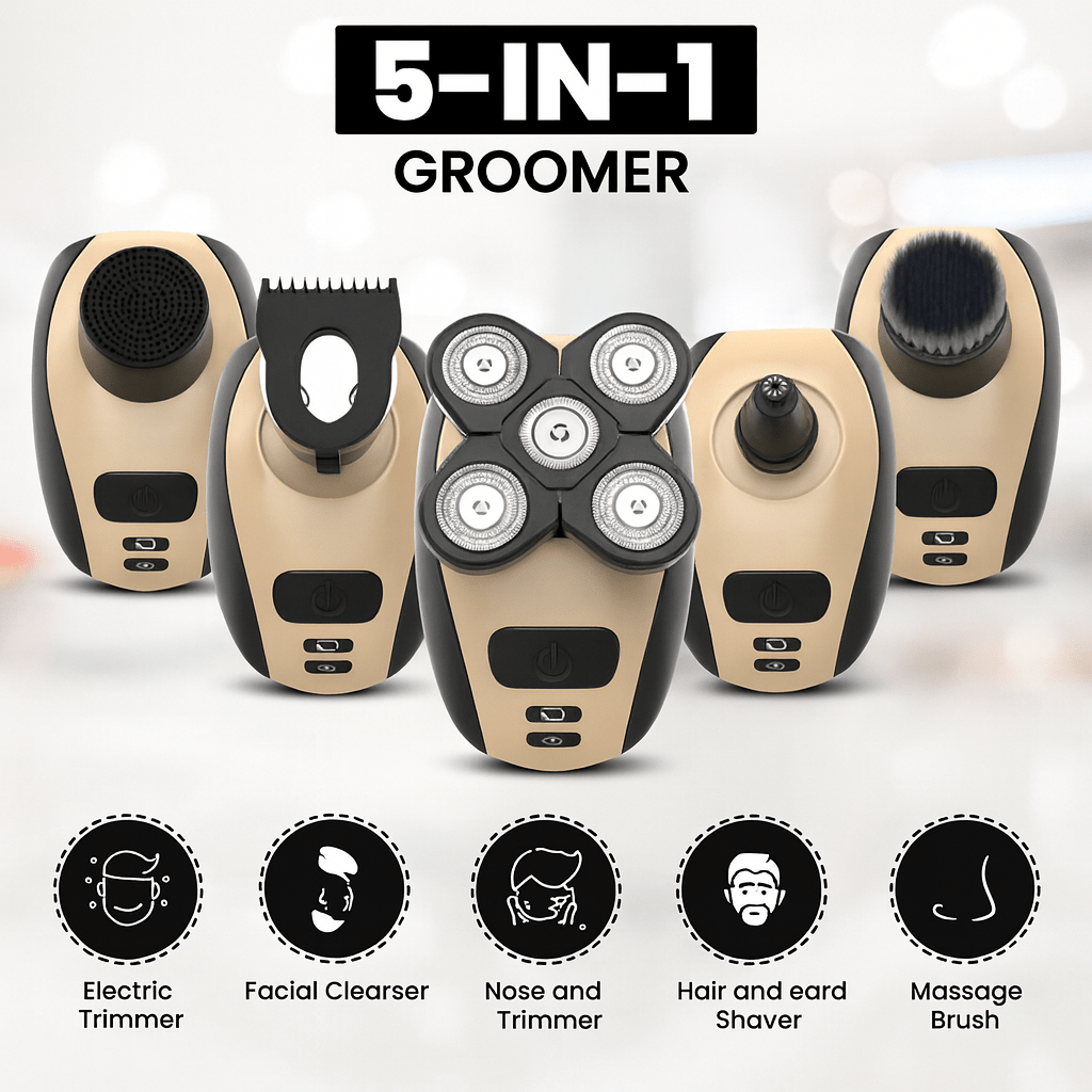 BowLift | 5-in-1 Electric Shaver for Smooth & Irritation-Free Shaving