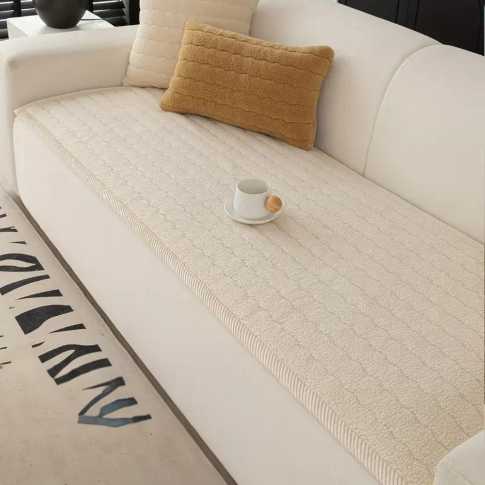 BowLift | Chic Thick Plush Sofa Cover