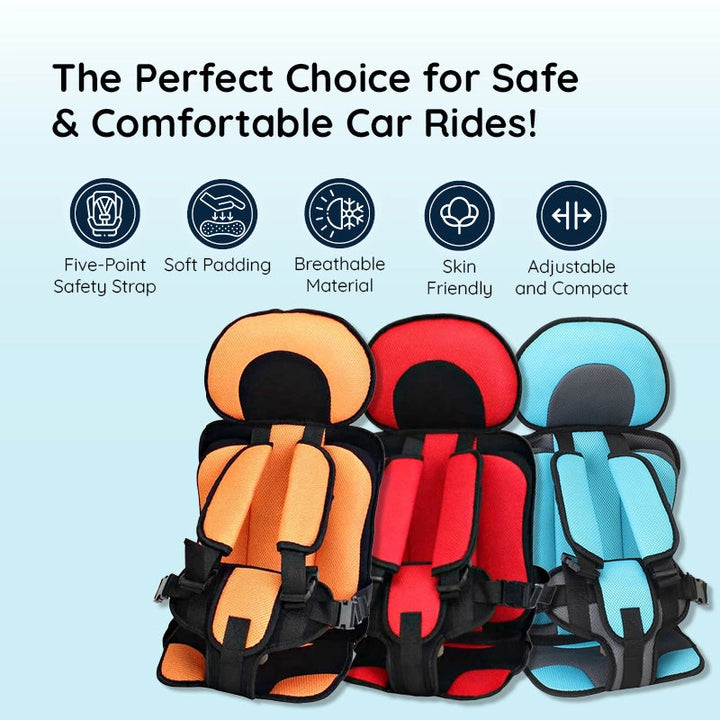 Wearable Child Protection Car Cushion Seat (0–12 years) | Bowlift