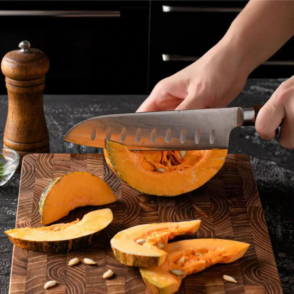 BowLift | End-Grain Wooden Cutting Board – Durable Chef Chopping Block