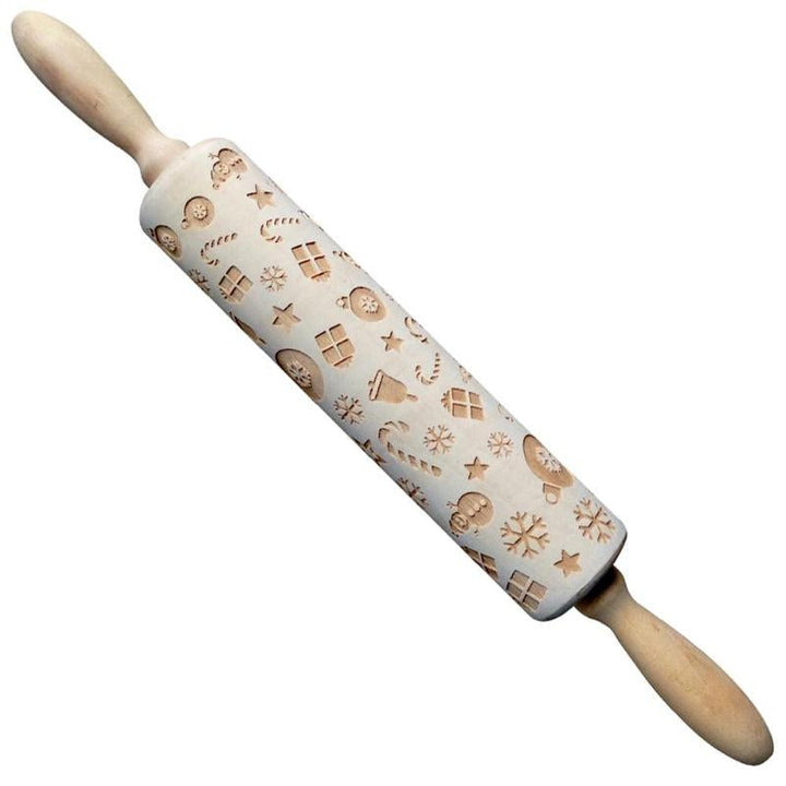 BowLift | Hand-engraved rolling pin for perfect baked goods