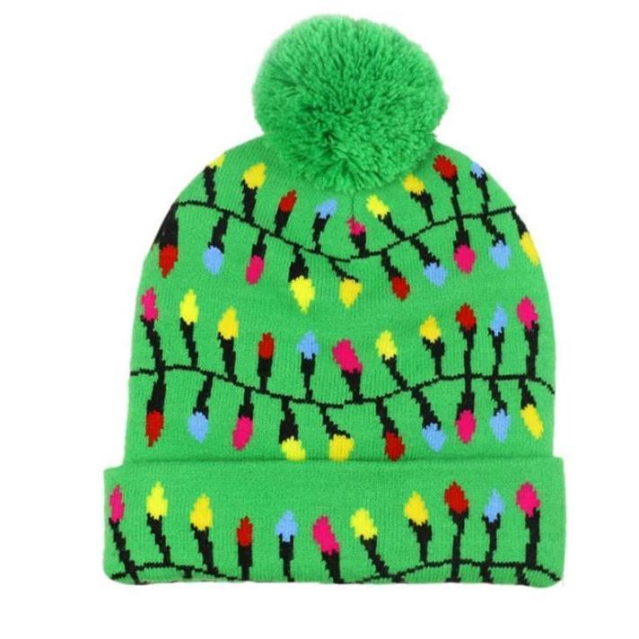 BowLift | 🎅LED Christmas Knitted Hats Light up Xmas Beanie