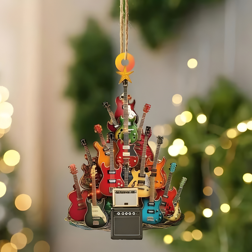 BowLift | Christmas Ornament Musical Instrument Tree Decoration
