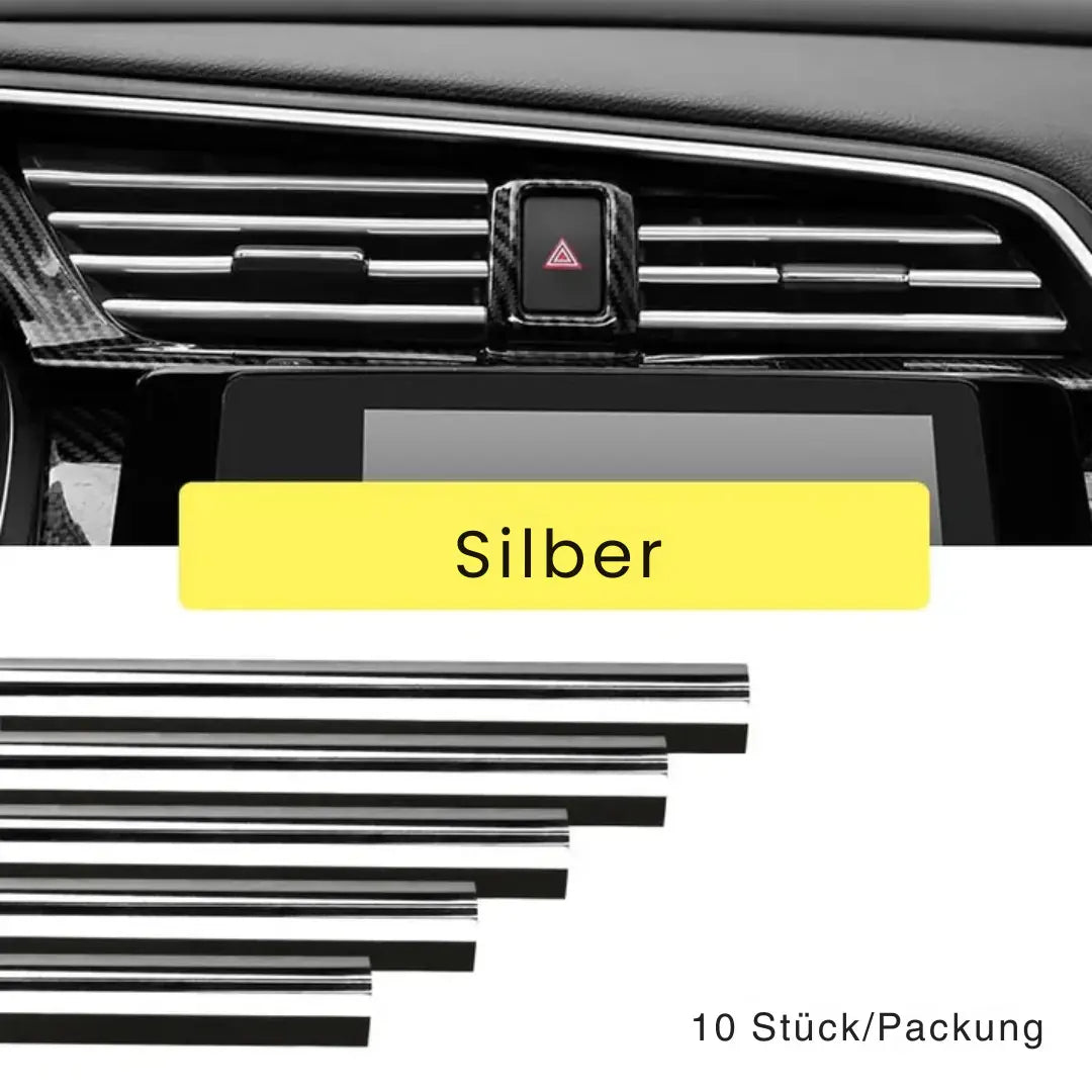 BowLift | Chrome Vent Trim – Car Interior Upgrade without Installation Effort