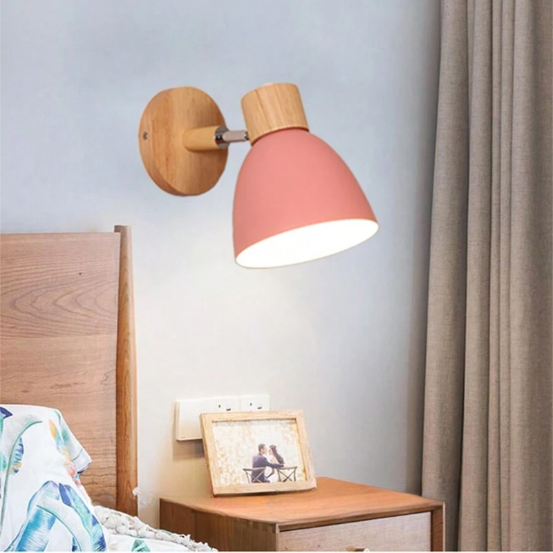 BowLift | ChromaWood Scandinavian Design Wall Lamp Stylish
