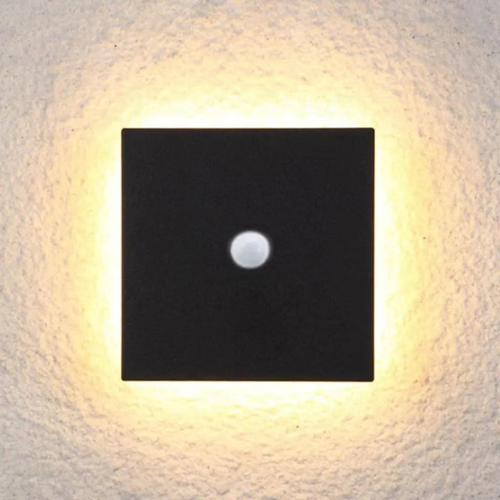 BowLift | Wall Light Modern Black Outdoor LED Lamp