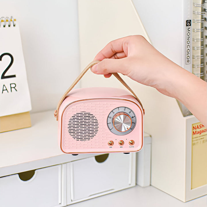 SoundRetro Bluetooth Speaker – Wireless Vintage Speaker with Deep Sound & Retro Design | Bowlift
