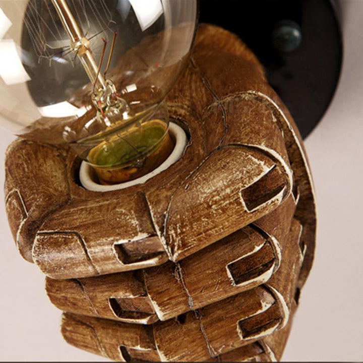 BowLift | Classical Resin Fist Wall Lamps