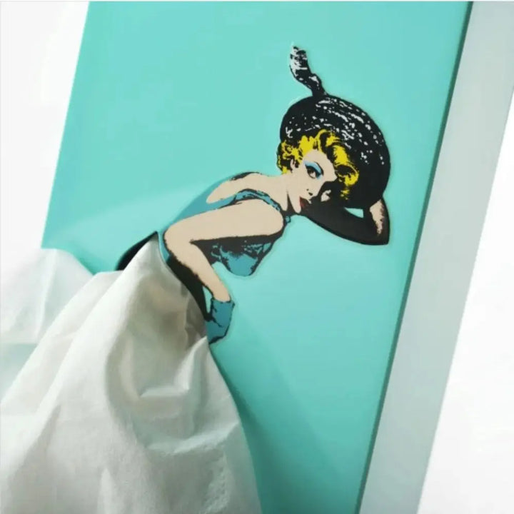 Retro Woman Tissue Box | Bowlift