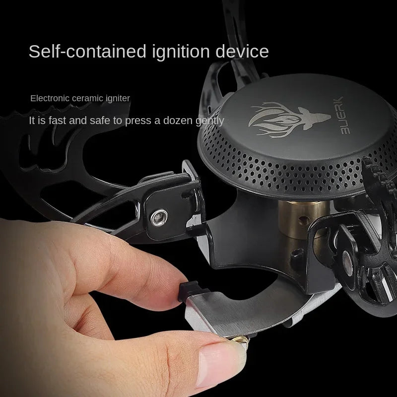 Claw Design Supreme Heat Foldable Outdoor Gas Stove | Bowlift