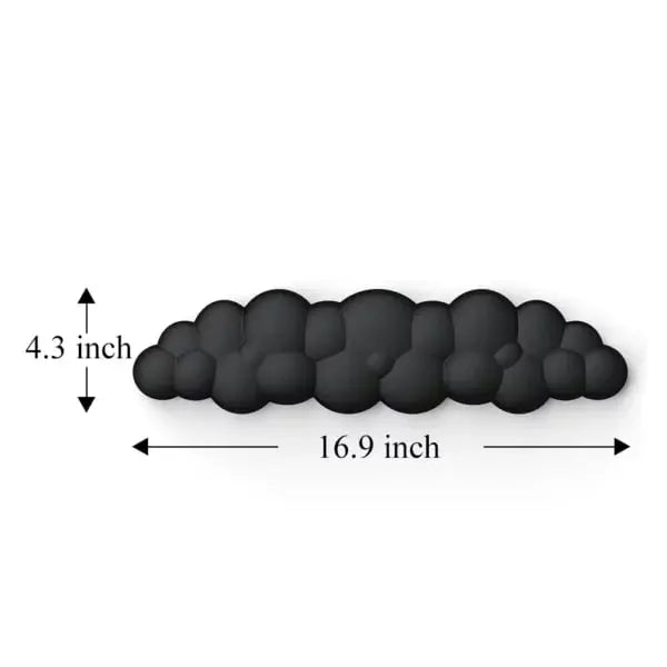 BowLift | Cloud Keyboard Palm Rest – Ergonomic Memory Foam Pad with Non-Slip Base