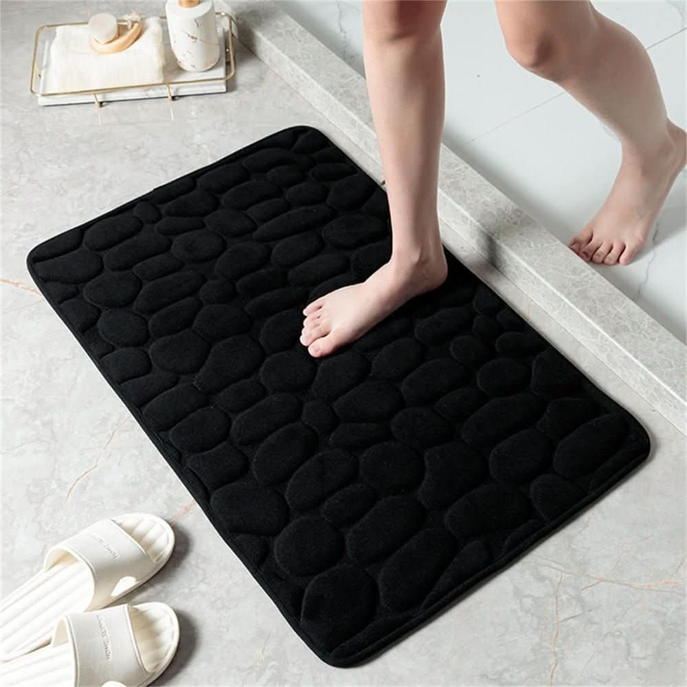BowLift | Ultra-soft Bath Mat with Quick Water Absorption & Non-slip Backing