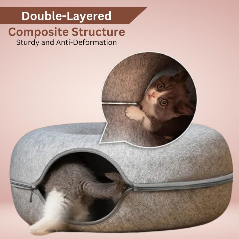 BowLift | Interactive Donut Cat Cave