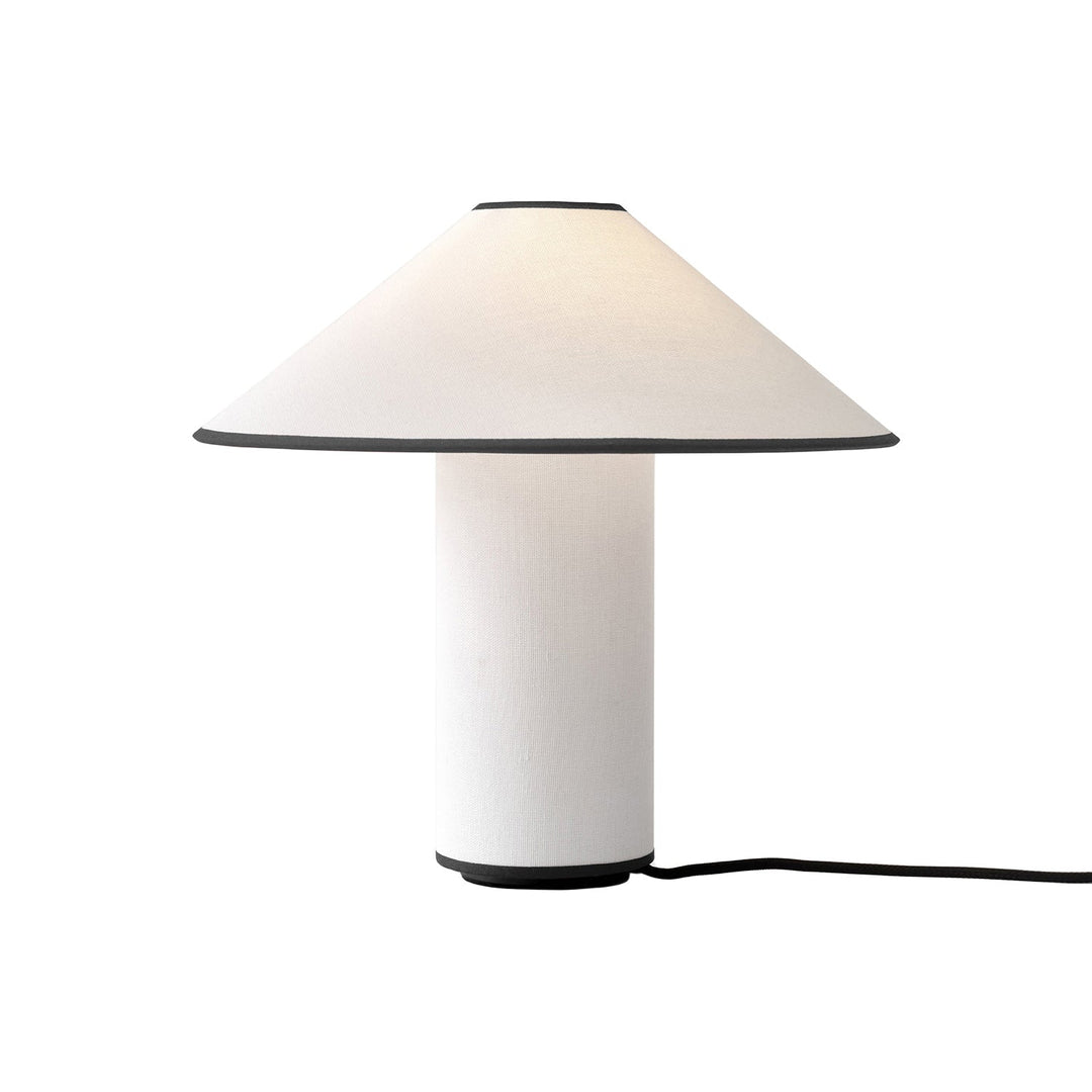 Table Lamp with Fabric Shade – Lunara | Bowlift