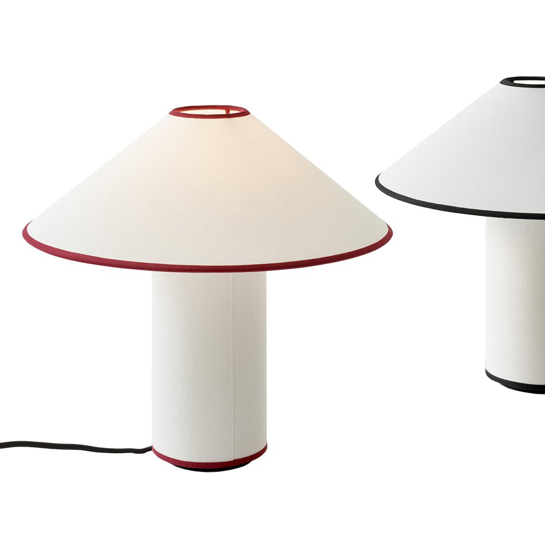 Table Lamp with Fabric Shade – Lunara | Bowlift