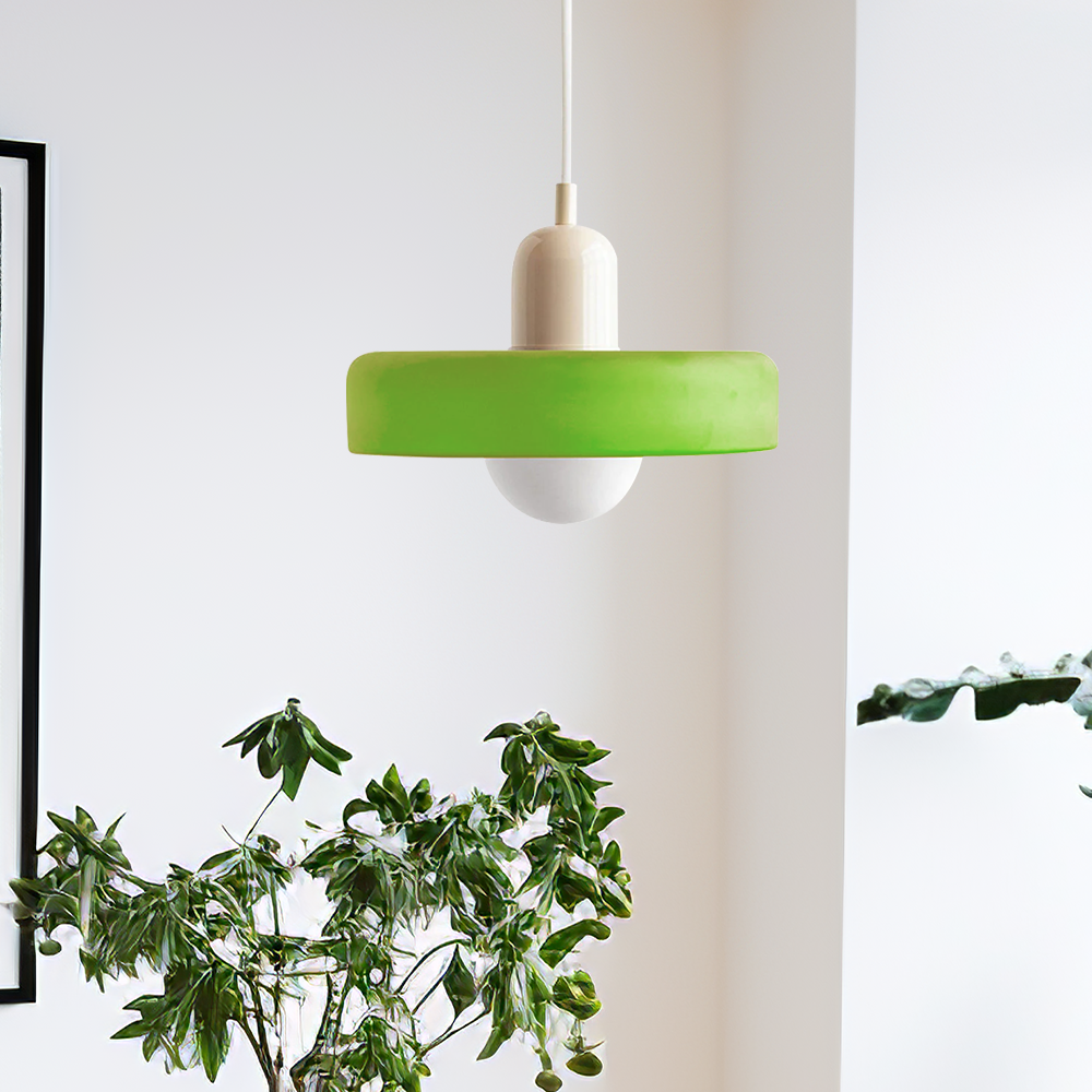 Bauhaus Colorful Glass Pendant Lamp - Modern Design Lamp for Living Room and Dining Room | Bowlift