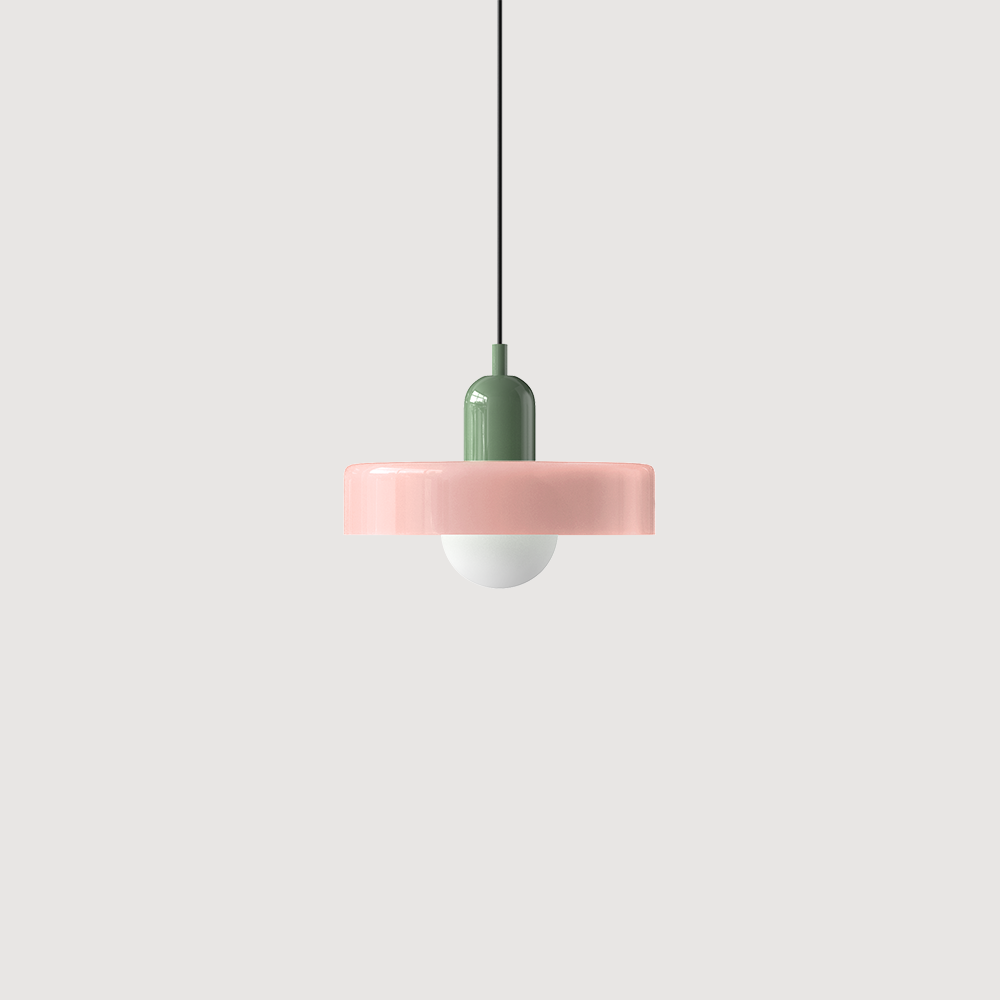 Bauhaus Colorful Glass Pendant Lamp - Modern Design Lamp for Living Room and Dining Room | Bowlift