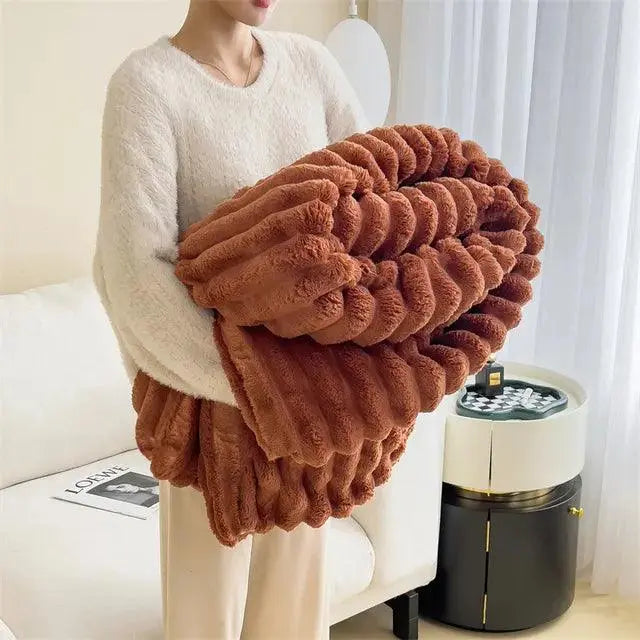 BowLift | CozyFleece Plush Blanket Soft Warm Throw