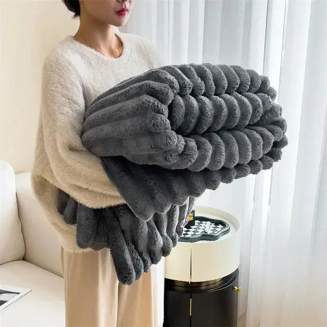 BowLift | CozyFleece Plush Blanket Soft Warm Throw