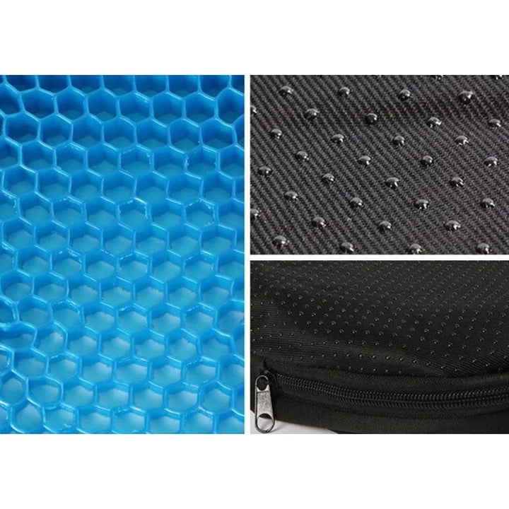 BowLift | Orthopedic Gel Seat Cushion | Pressure Relief, Tailbone Support & Lower Back Comfort for Office Chair, Car & Wheelchair Use