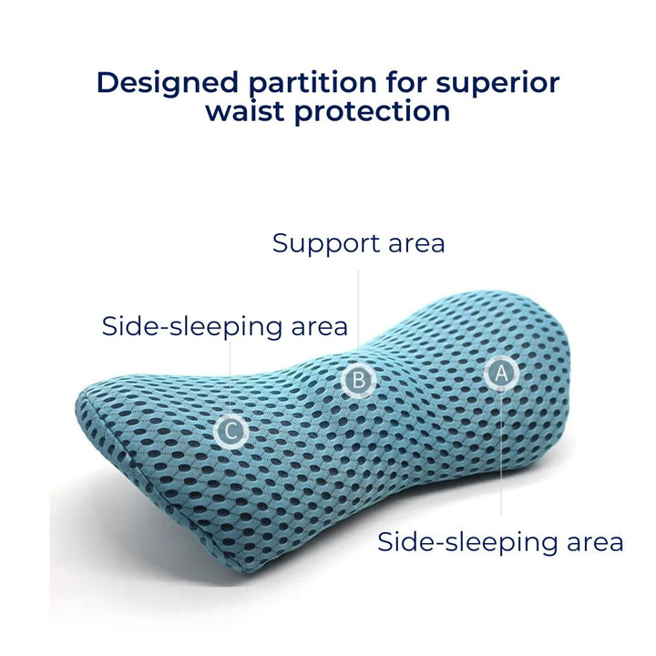 BowLift | Ergonomic Lumbar Support Cushion for Lower Back Pain Relief - Ideal for Office, Driving, and Home Use