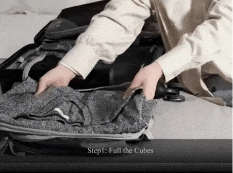 BowLift | Compression Packing Cubes | Maximise Space
