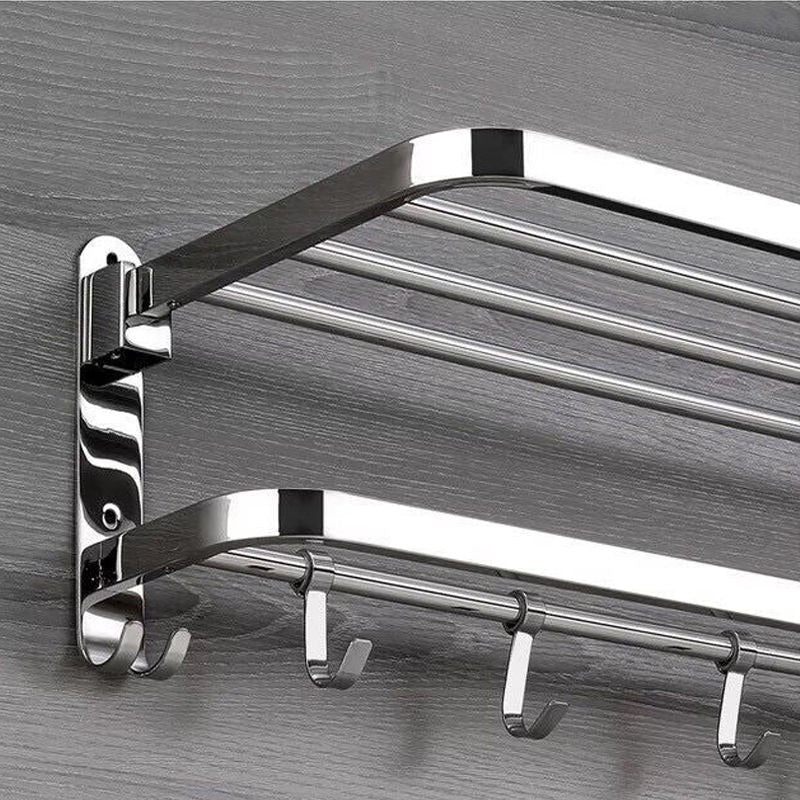 BowLift | Compact Movable Stainless Foldable Bathroom Rack