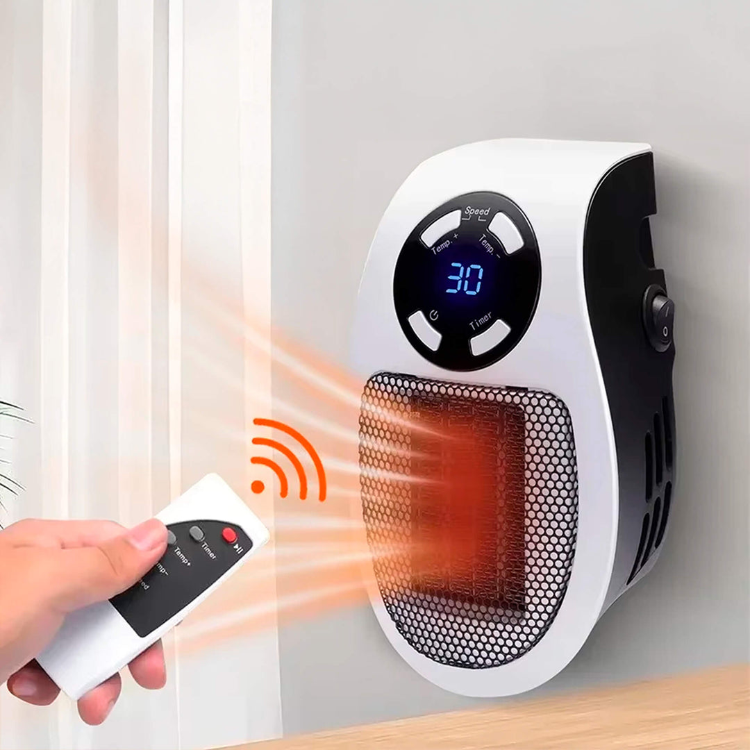 BowLift | Compact Electric Heater - USB and Plug-In Portable small electric heater