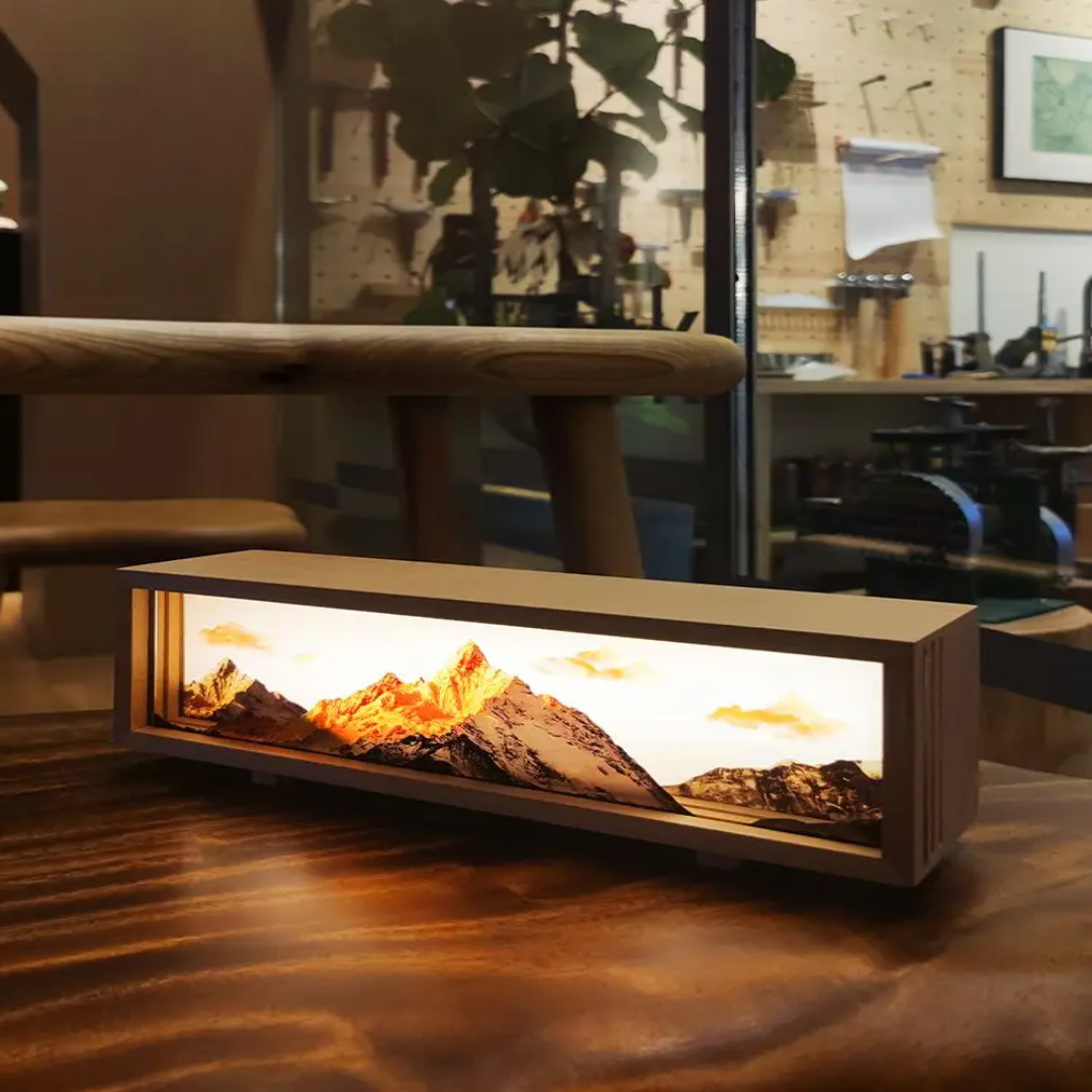 Dream Aura Interactive Desktop Artsy Canvas Lamp | Bowlift