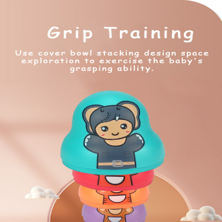 BowLift | Educational Colorful Kids Matryoshka Dolls