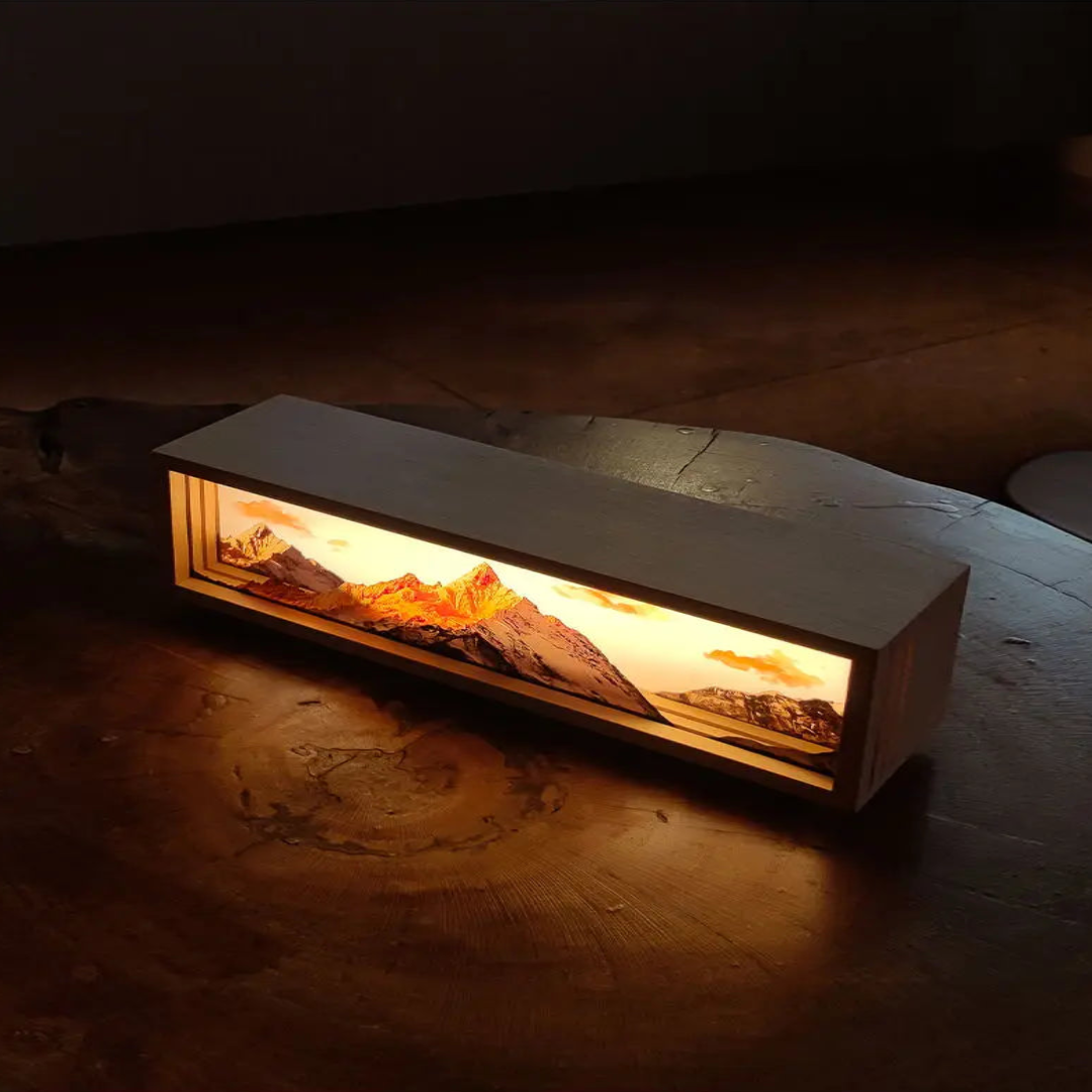 Dream Aura Interactive Desktop Artsy Canvas Lamp | Bowlift