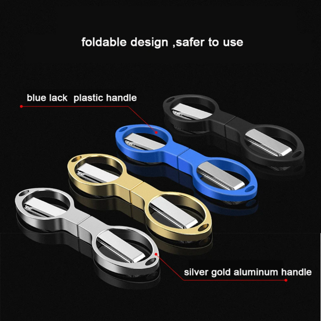Mini Snip Stainless Scissors Keychain | Bowlift