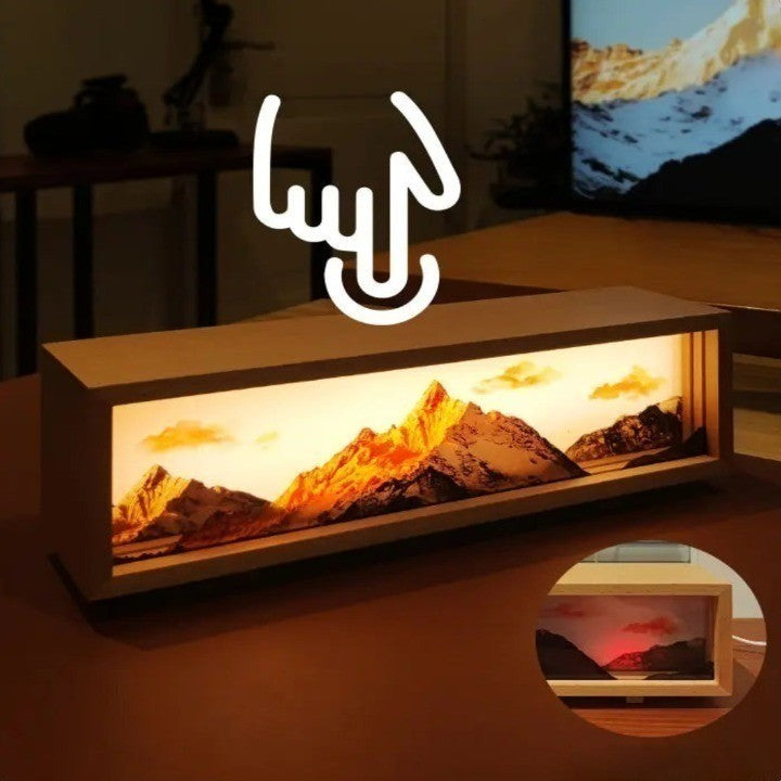 BowLift | Dream Aura Interactive Desktop Artsy Canvas Lamp