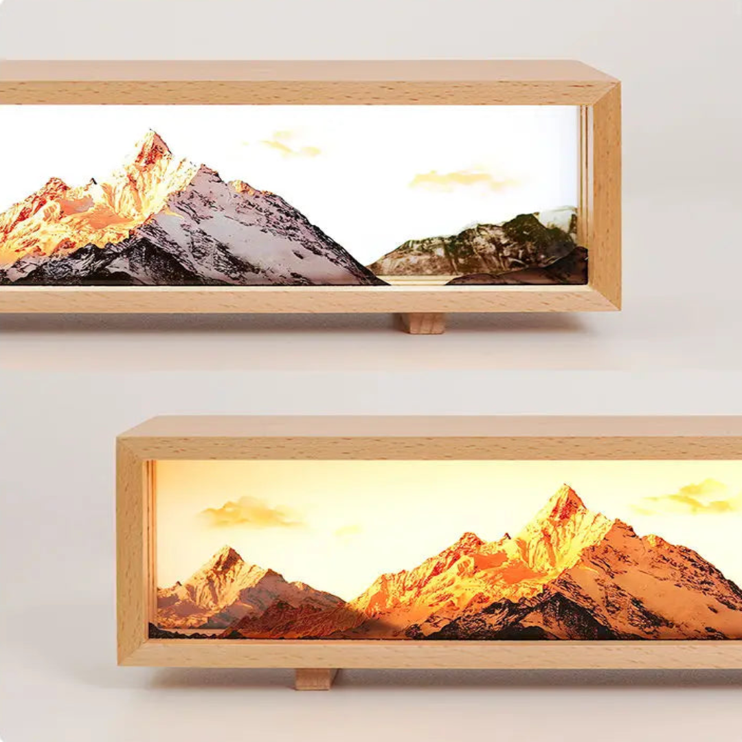 Dream Aura Interactive Desktop Artsy Canvas Lamp | Bowlift