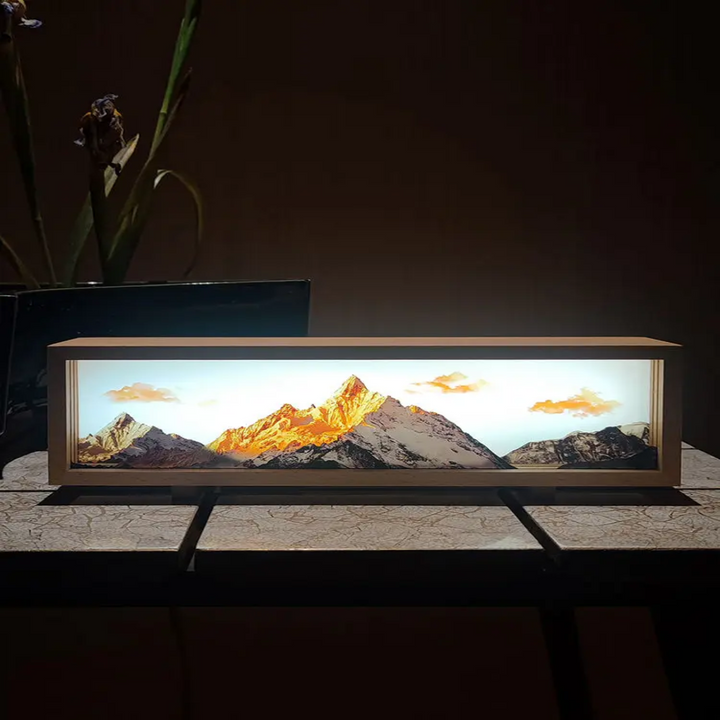 Dream Aura Interactive Desktop Artsy Canvas Lamp | Bowlift