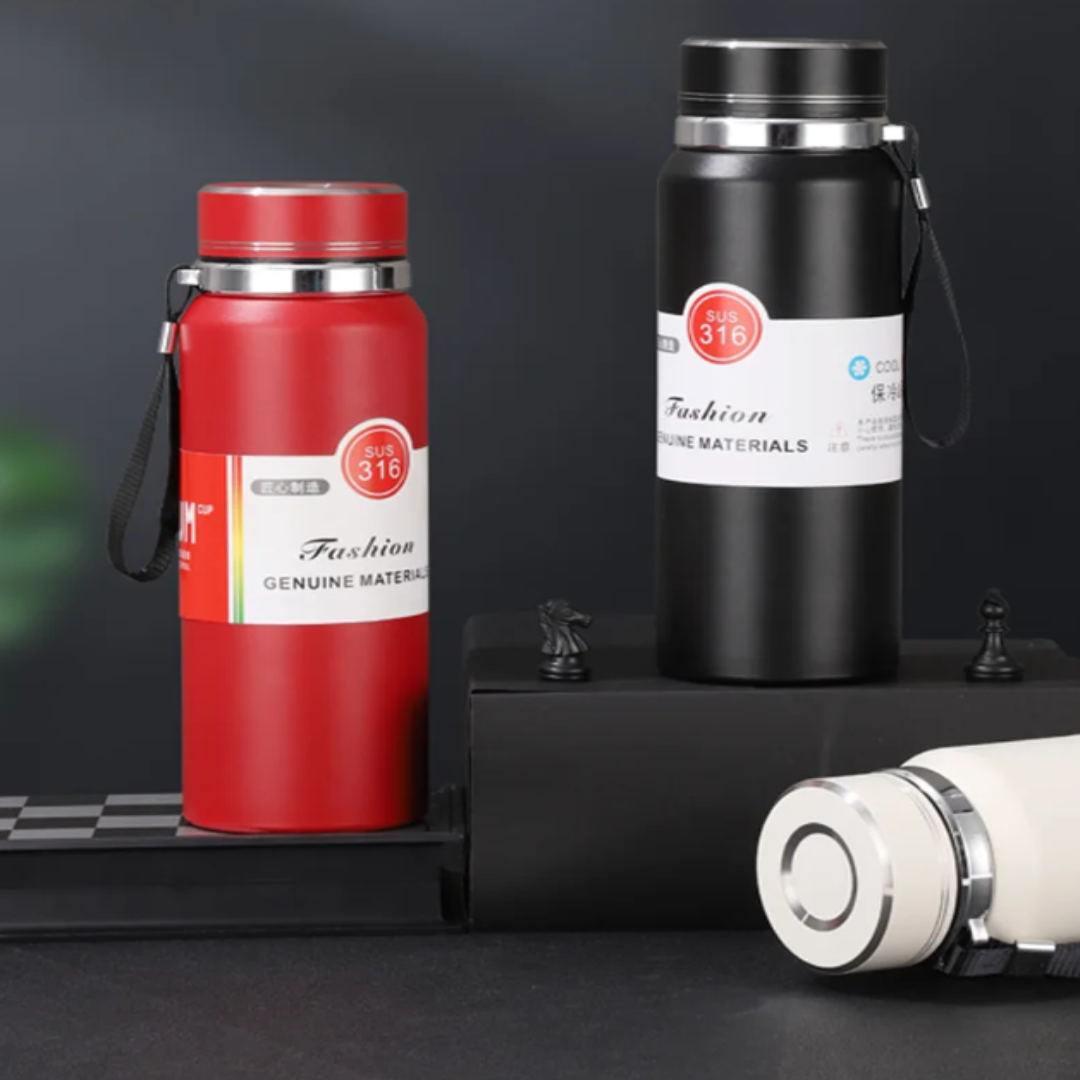 Stainless Steel Tea Maker Digital Temperature Thermos | Bowlift