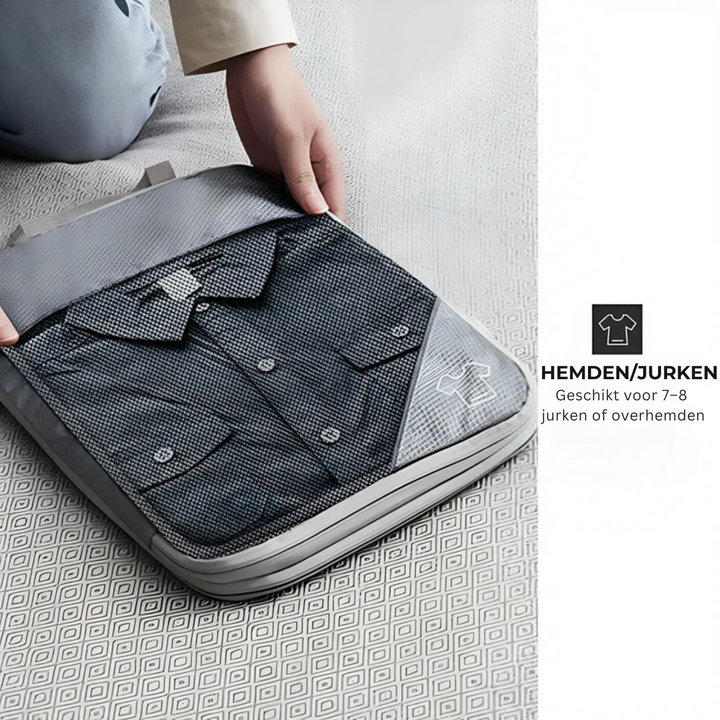 BowLift | PackMate Compression Travel Set – Space-Saving Travel Cubes for Organized Packing