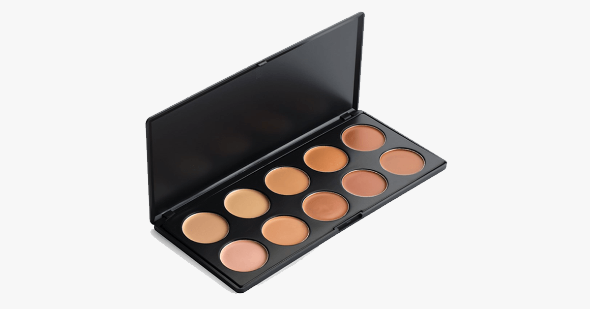 BowLift | 10 Color Concealer Palette - Magically hides all your imperfections and dark circles to give you a flawless look!